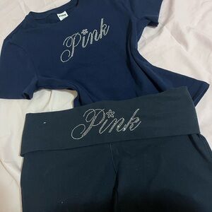 PINK Victoria's Secret bling rhinestone set